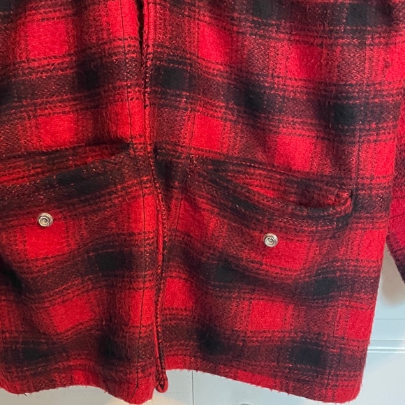 Aero Sportswear Vintage Buffalo Plaid Mackinaw Jacket - M- L (like FILSON) - Picture 5 of 15